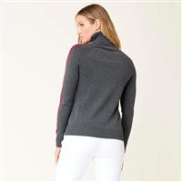 Krimson Klover Women's Annika Tneck Sweater - Charcoal (010)